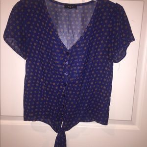 Navy blue blouse Navy blue blouse