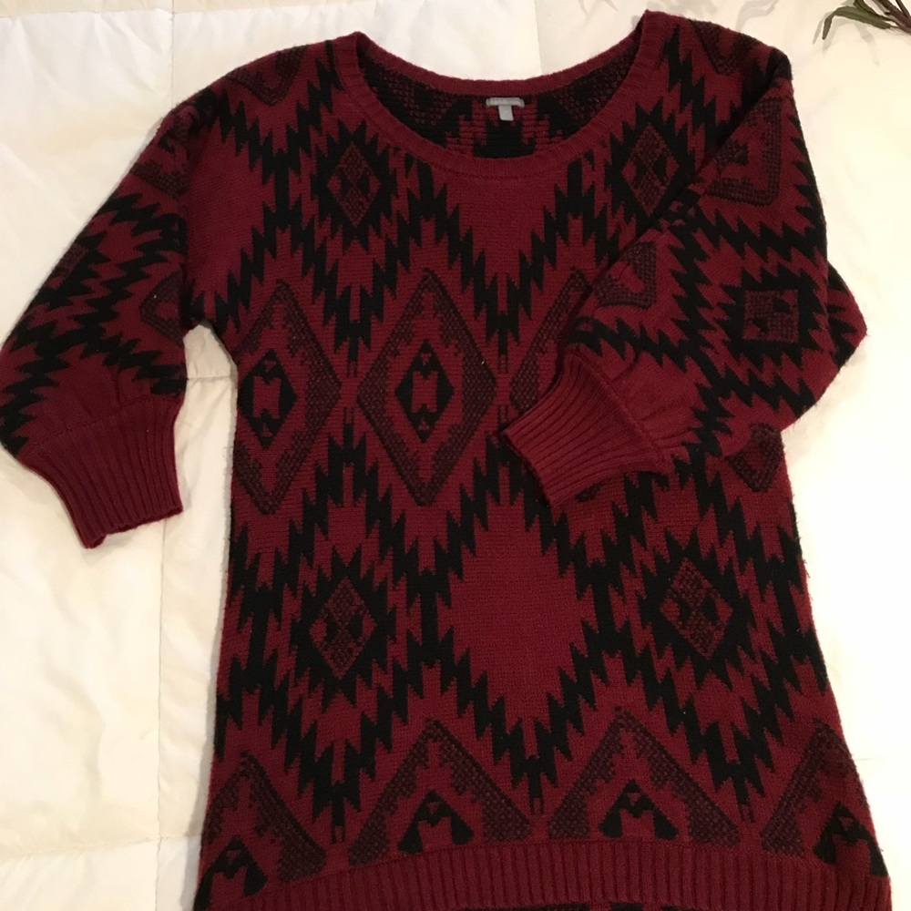 Aztec Long Sweater