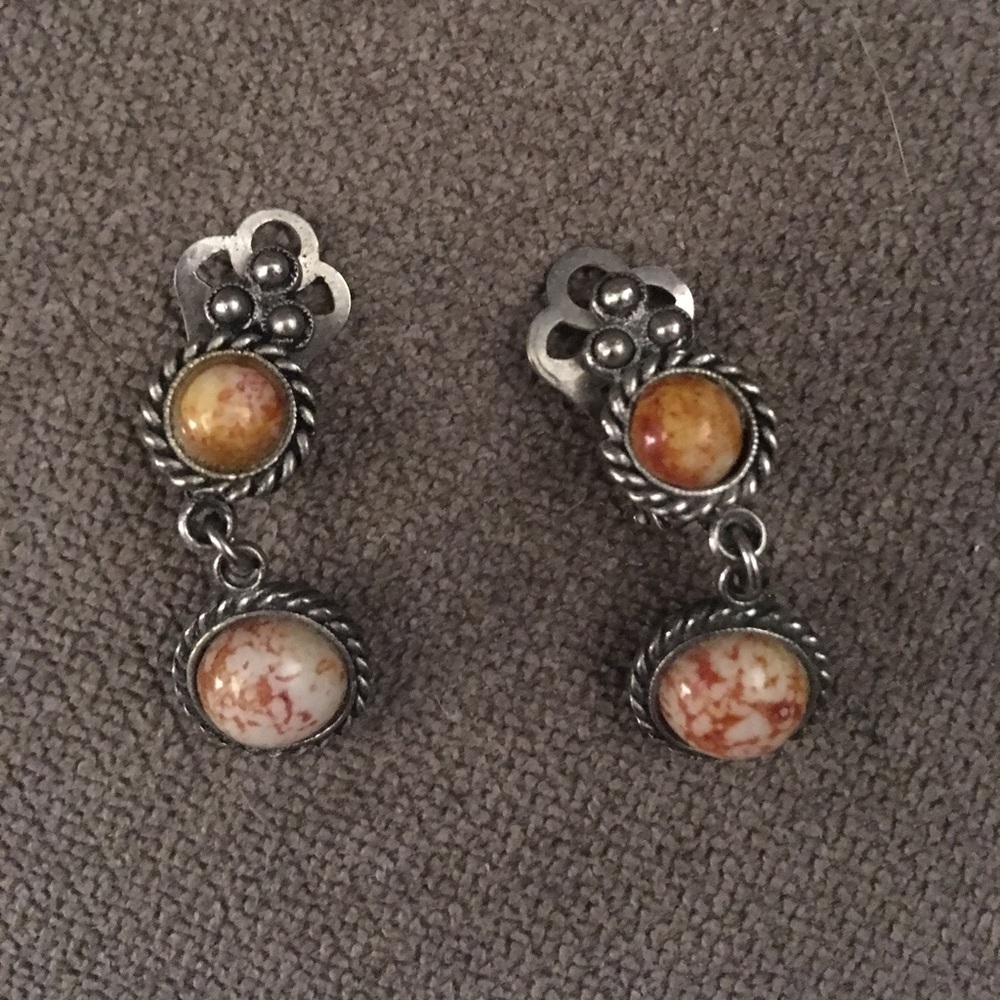 Vintage Clip On Earrings