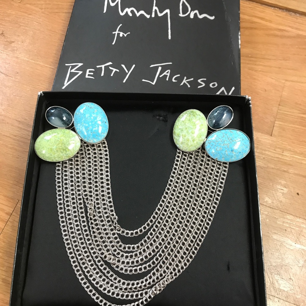 Betty Jackson waist coat/ vest pins