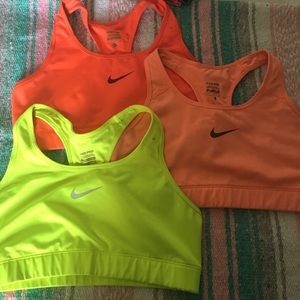 neon sports bra