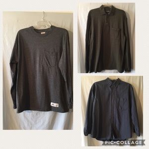 3 Men's Shirts
