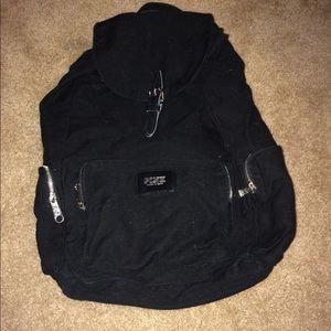 Black pink Victoria secret bag