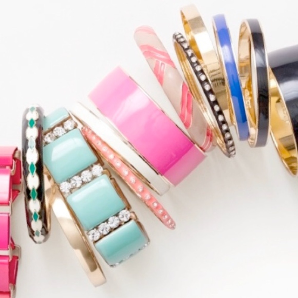 3 J. Crew Bangles