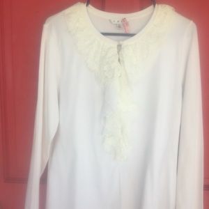 L EUC CAbi blouse / top cream color