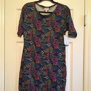 NWT LulaRoe Julia, Large, Birds