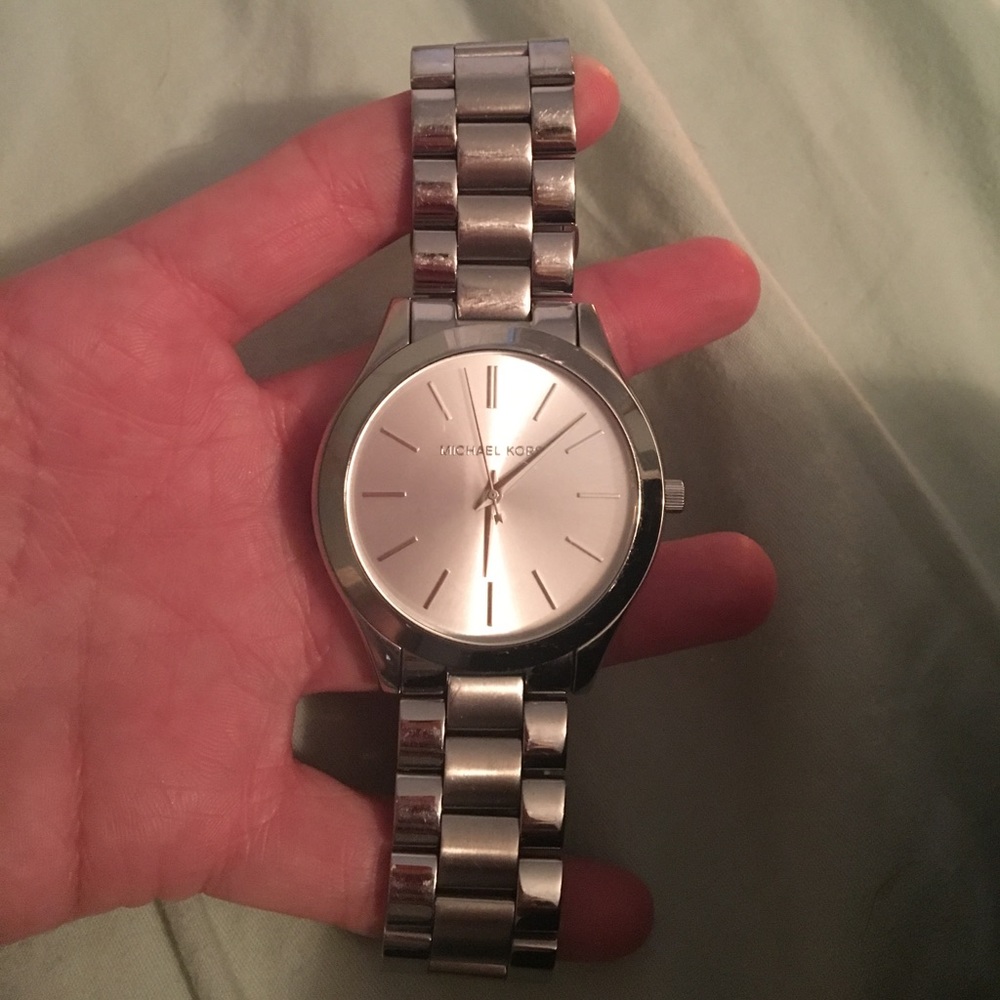 Michale Kors Silver Watch