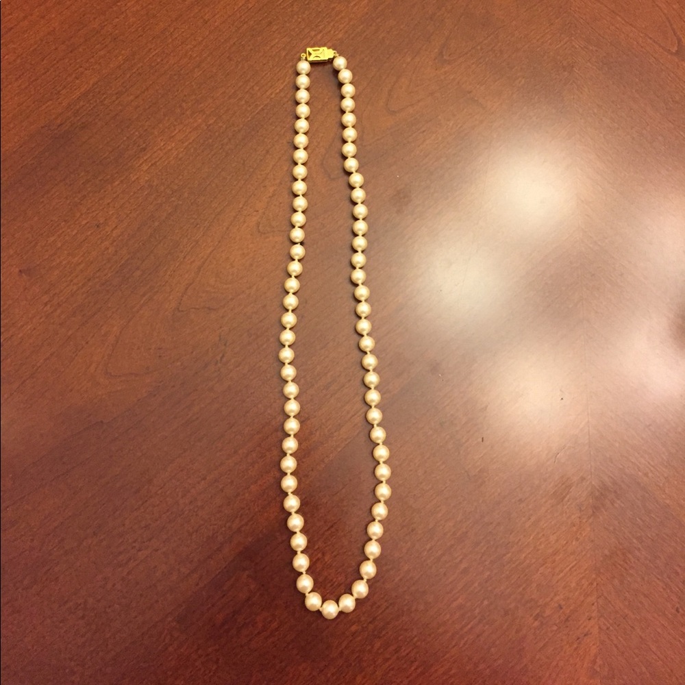 Faux Pearl Necklace