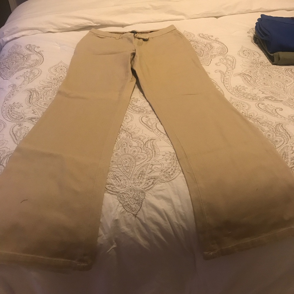 Tan J. Peterman denim pants