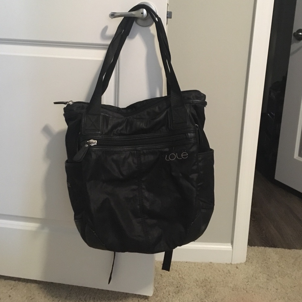 Well loved lole workout bag!