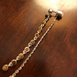 Tigers eye dangle earrings
