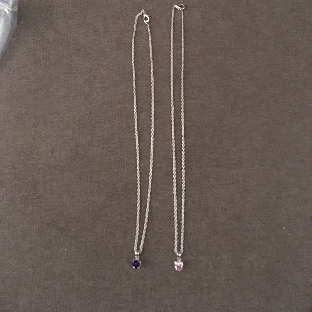 Heart Shaped Matching Necklaces
