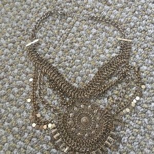 Golden necklace