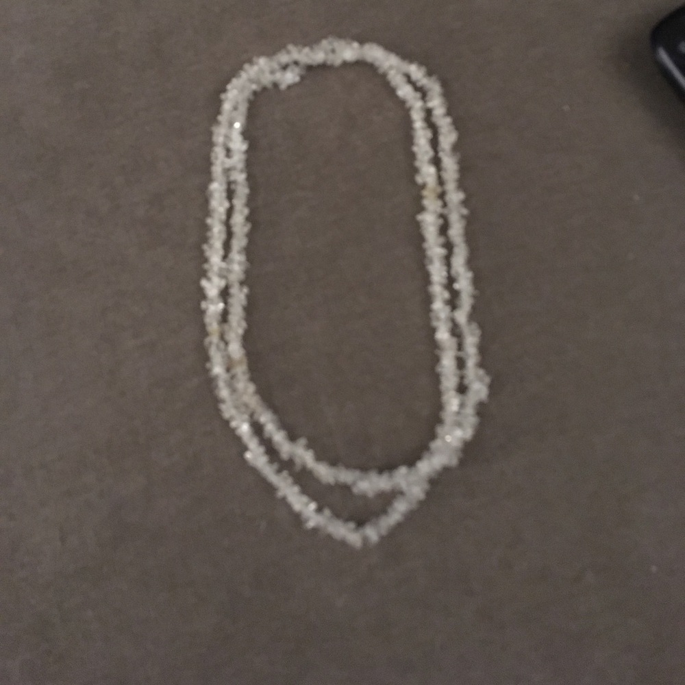 Long Crystal Necklace