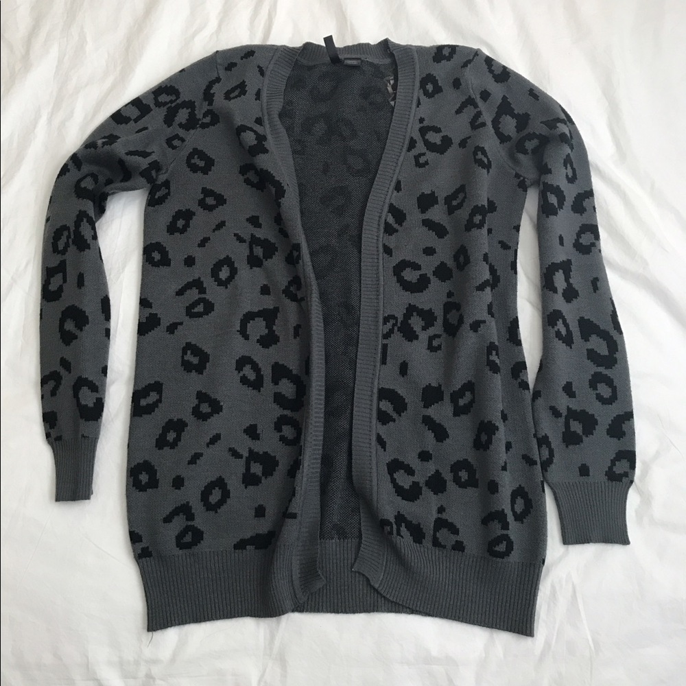 Cheeta Print Cardigan Full Tilt