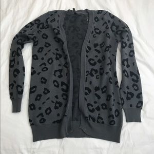 Cheeta Print Cardigan Full Tilt