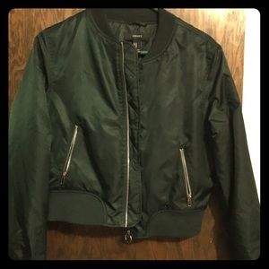 Green Bomber Jacket.