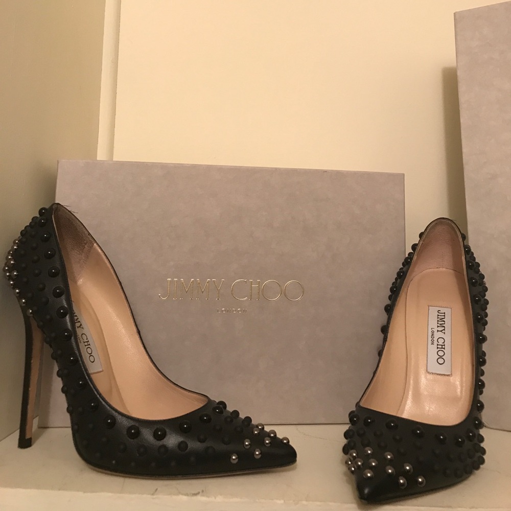 Jimmy Choo studded heels