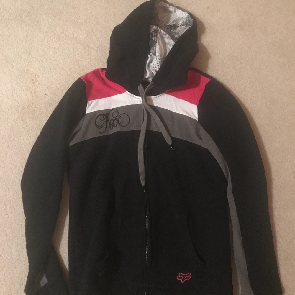 Women’s Fox Racing full zip hooded sweatshirt