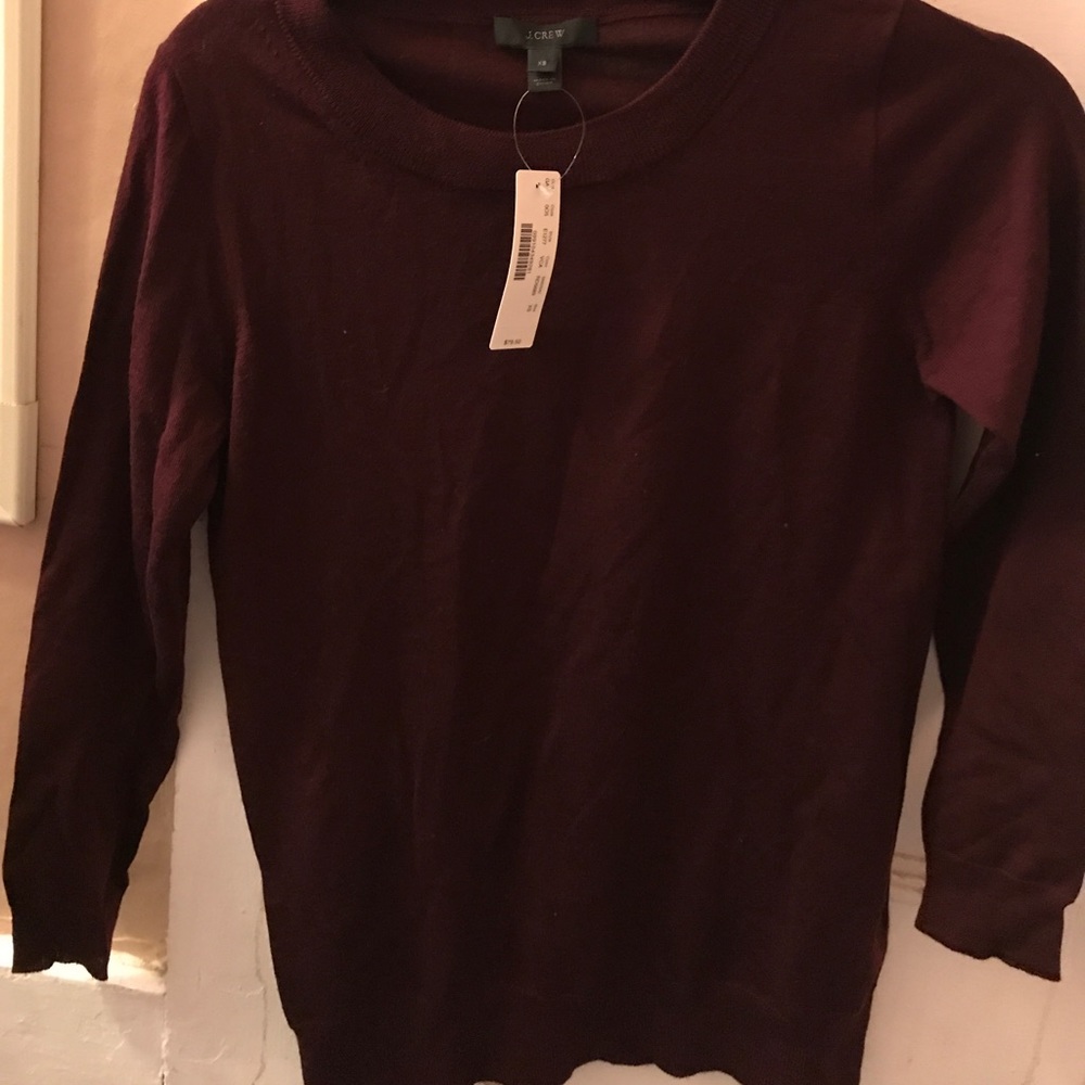 Never worn j crew tippy  sweater