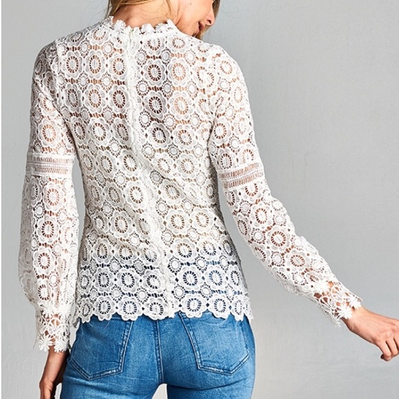 The Charlotte Lace Top-1 SMALL LEFT! - Picture 5 of 5