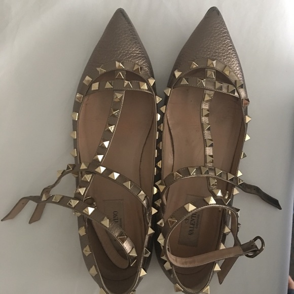 Rockstud ballerina flat - Picture 3 of 5