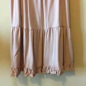 American Eagle Outfitters Dresses - Baby Pink Ruffle Mini Dress American Eagle Outfitters Dresses - Baby Pink Ruffle Mini Dress