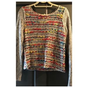 Colorful Knit Sweater