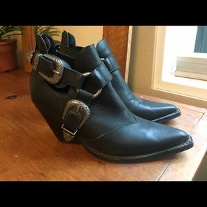 Jeffrey Campbell x Free People Western Ankle Boot