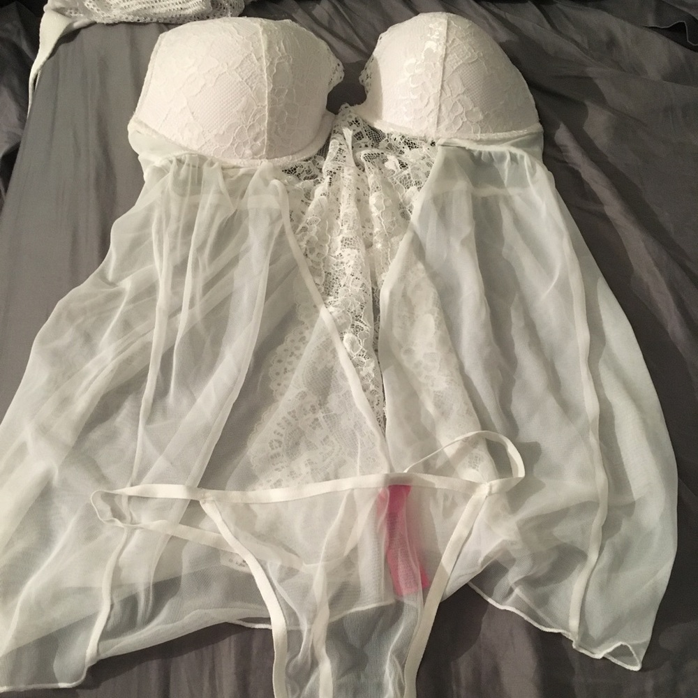 La Senza White Bridal Lingerie