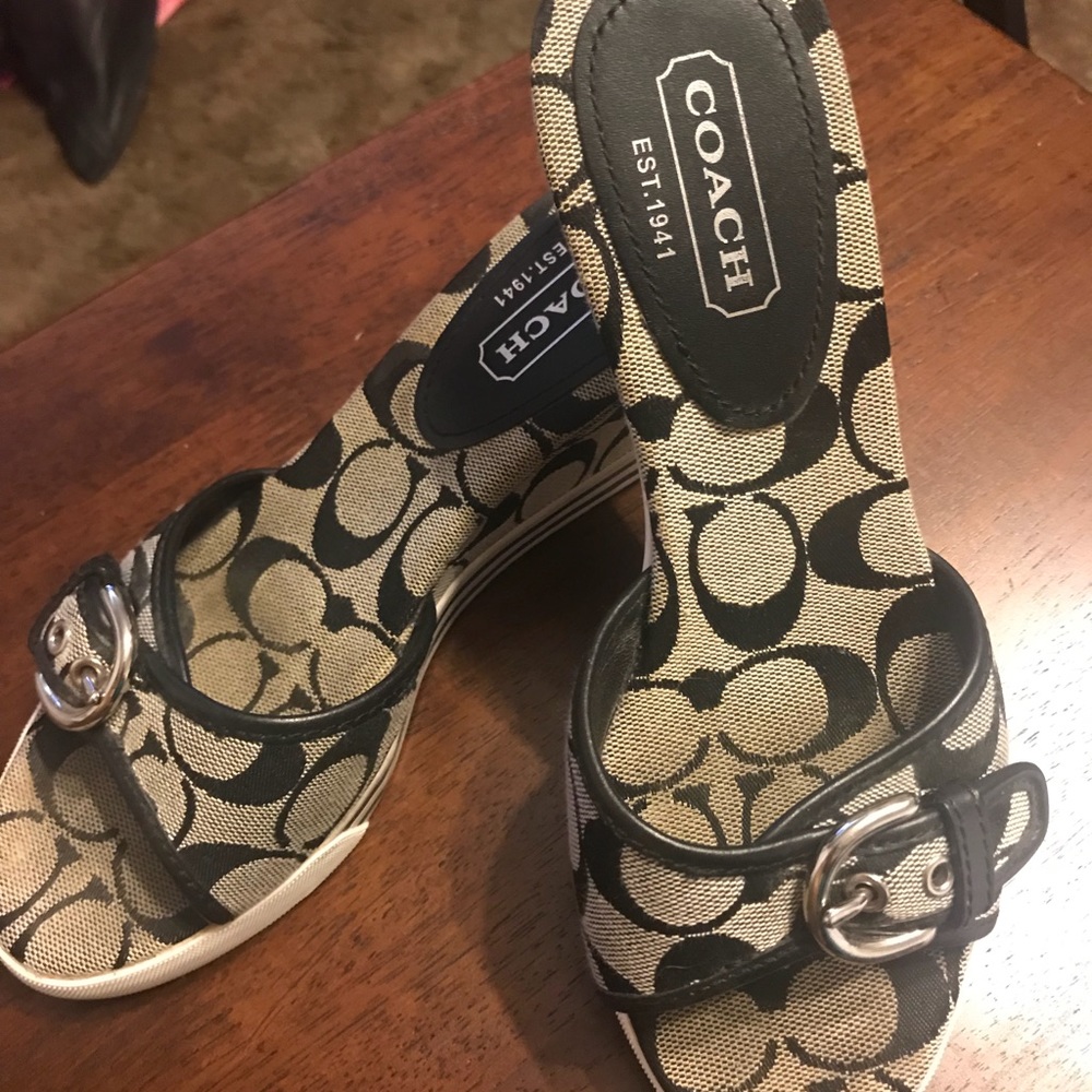 Authentic Coach Wedges