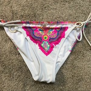 Victoria’s Secret paisley string bikini bottoms