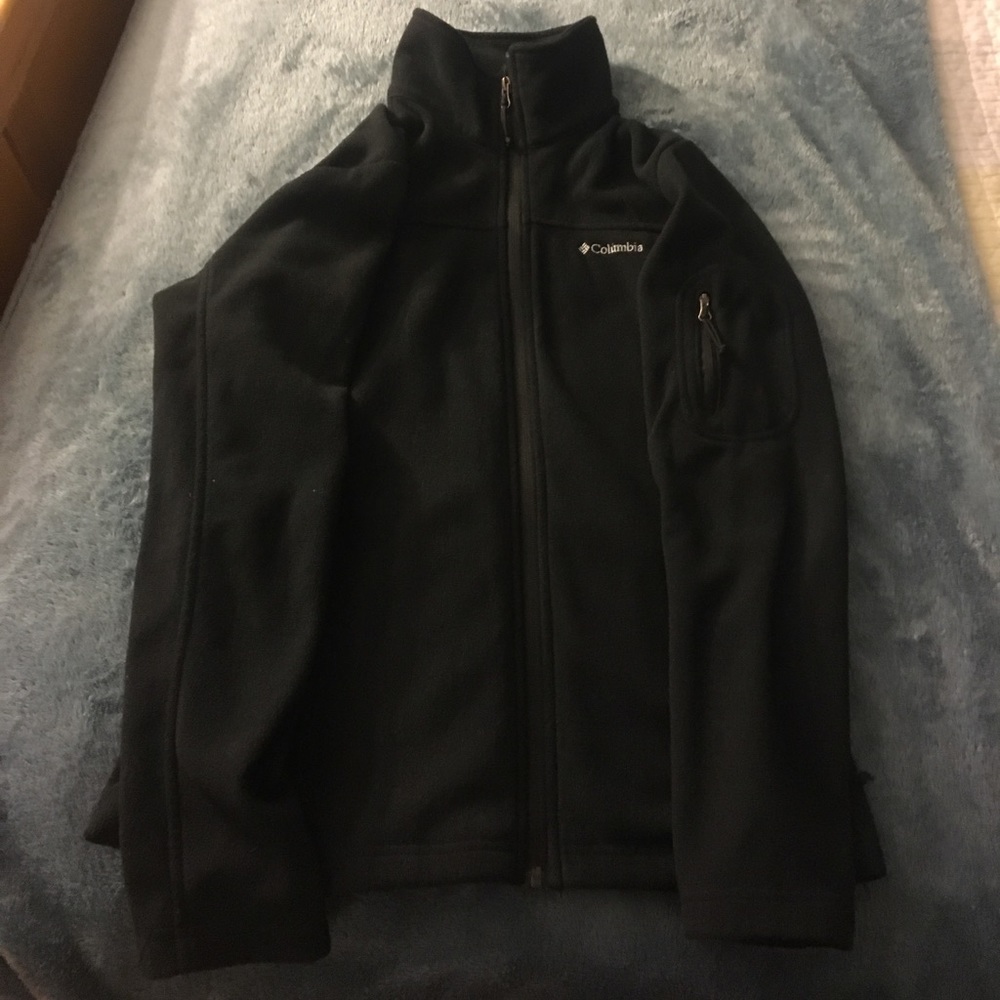 Small Black Columbia fleece jacket