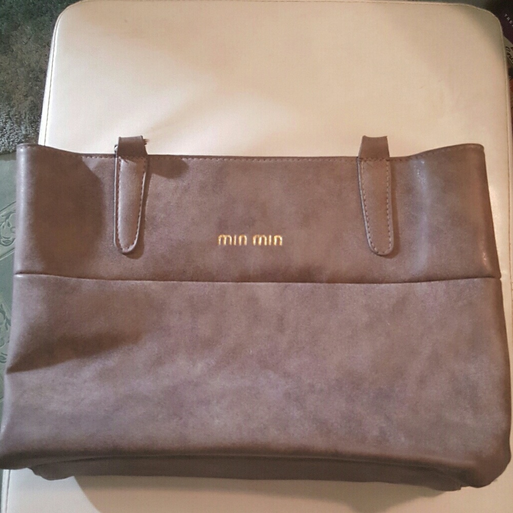 Min Min brown tote bag/purse