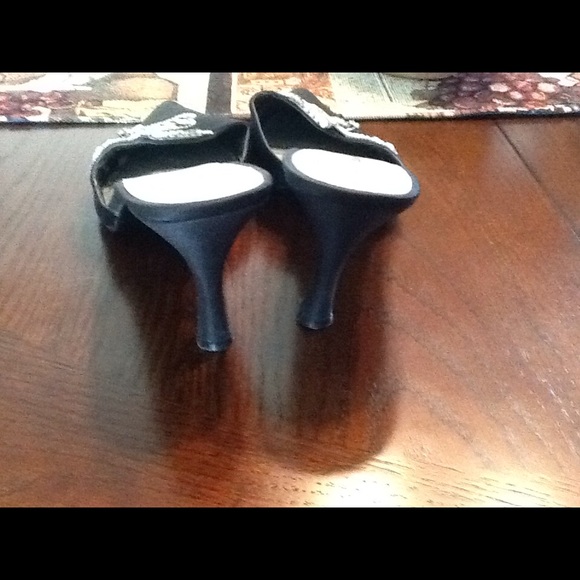 Jacqueline Ferrar black pointed-toe pump shoes - Picture 4 of 5