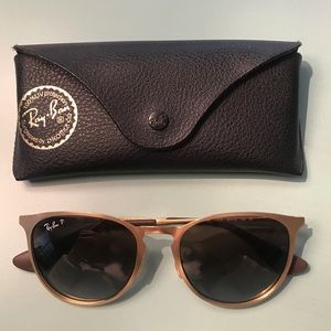 Ray-Ban RB3539 Erika Metal Gold (Polarized)