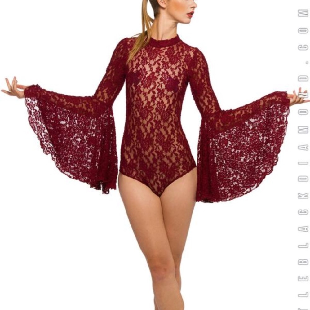 Little black diamond Stevie bodysuit size small