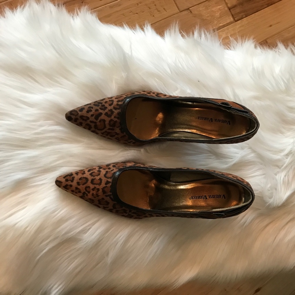 Hi Heel Animal Print Shoe