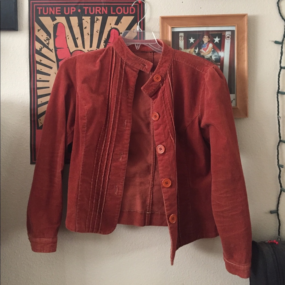 Rusty Orange Vintage Jacket