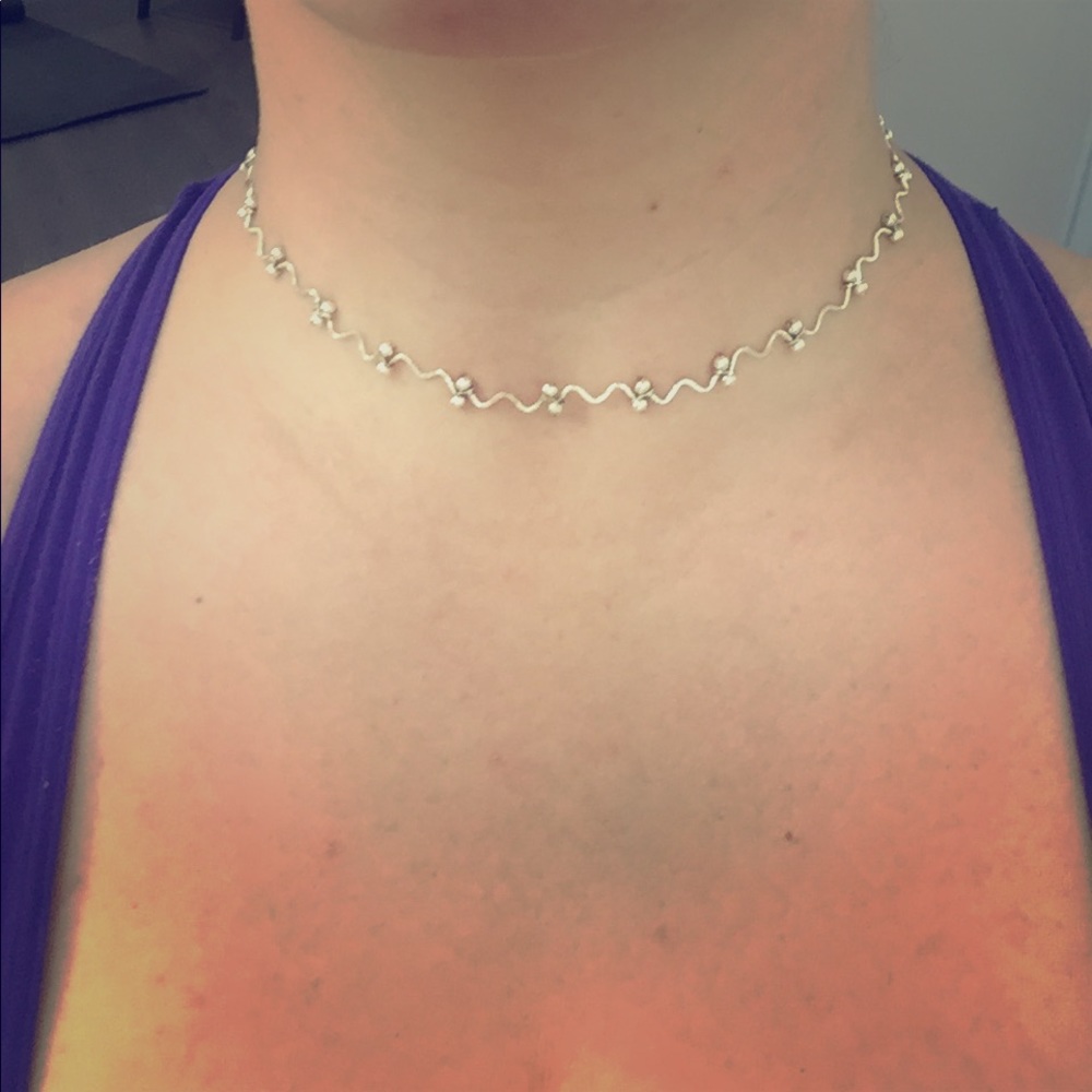 AfterThoughts Silver Choker