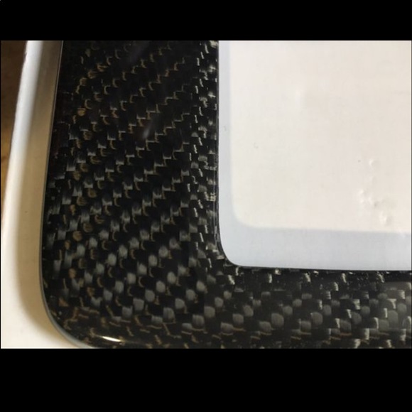 Real Carbon Fiber License Plate Frame. - Picture 2 of 4