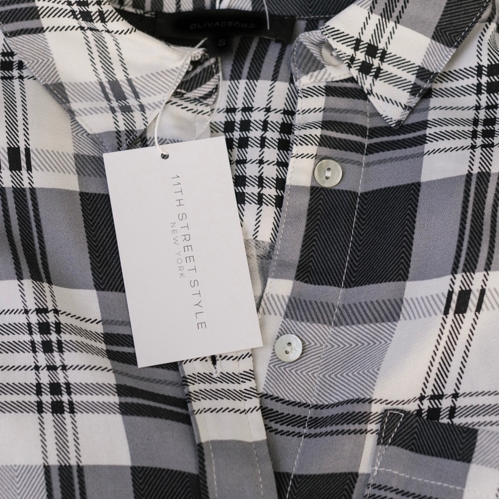 North Fork Plaid Blouse - Picture 6 of 7