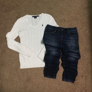 Ralph Lauren V-Neck Sweater