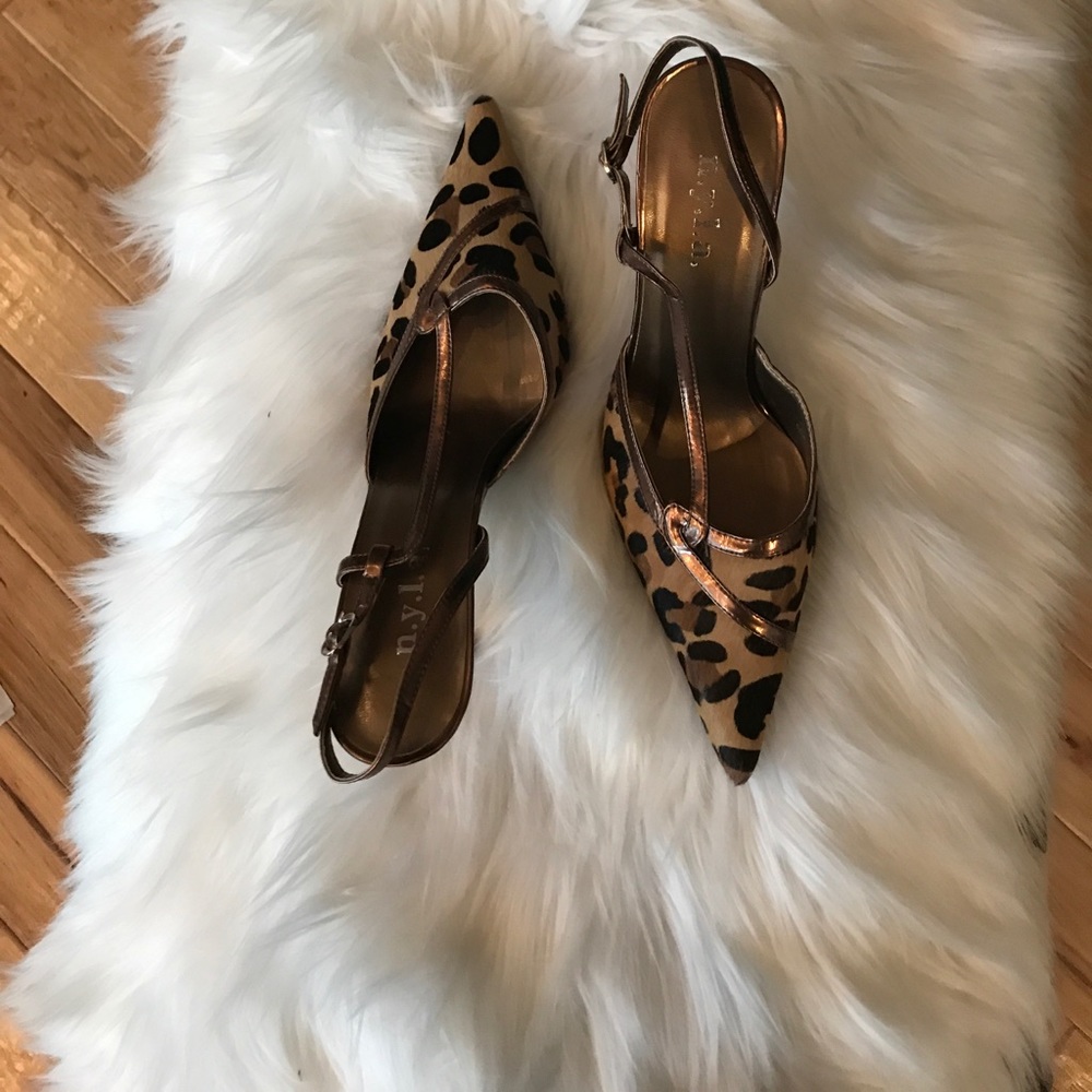 Hi Heel Animal Print Size 8.5