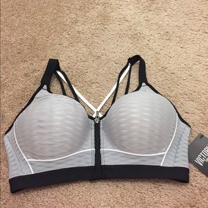 Gray VS sports bra