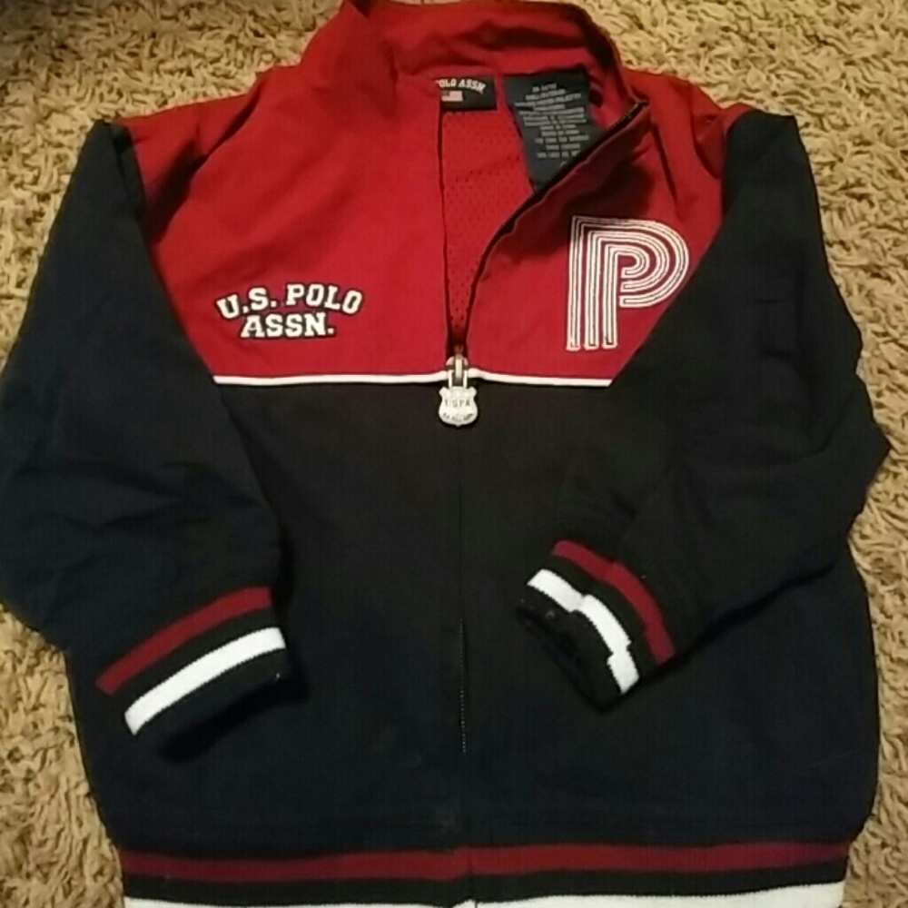 Boys. Us polo jacket