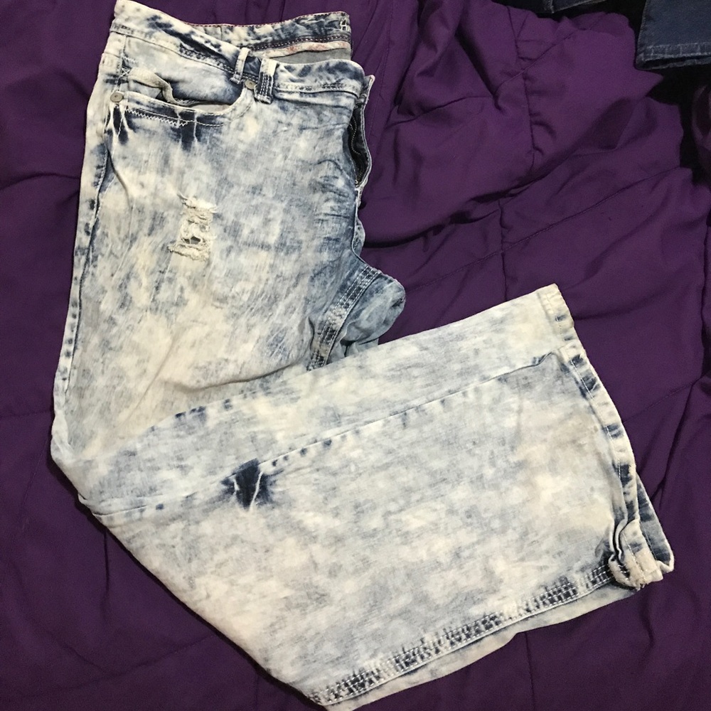 Bleached Jeans