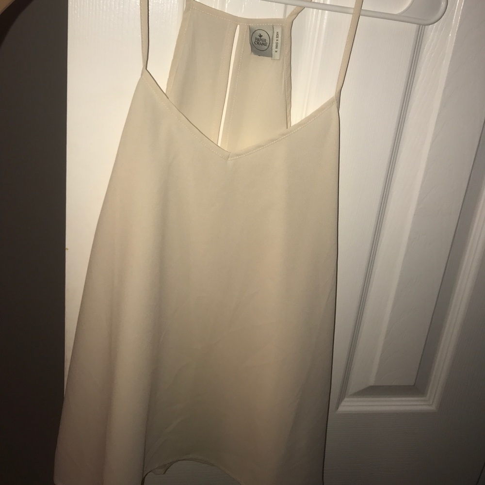 Off white tank