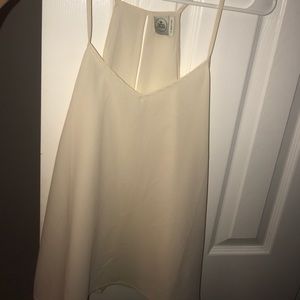 Off white tank