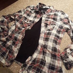 Plaid Button Up Shirt